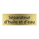 Séparateur d'huile et d'eau