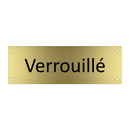 Verrouillé & Verrouillé & Verrouillé