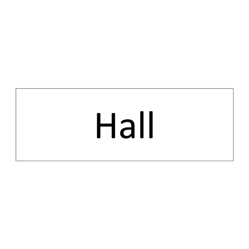 Hall & Hall & Hall & Hall & Hall & Hall