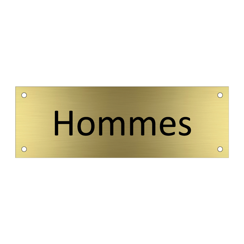 Hommes & Hommes & Hommes