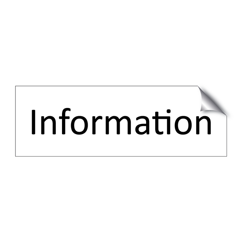 Information & Information & Information
