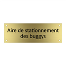 Aire de stationnement des buggys