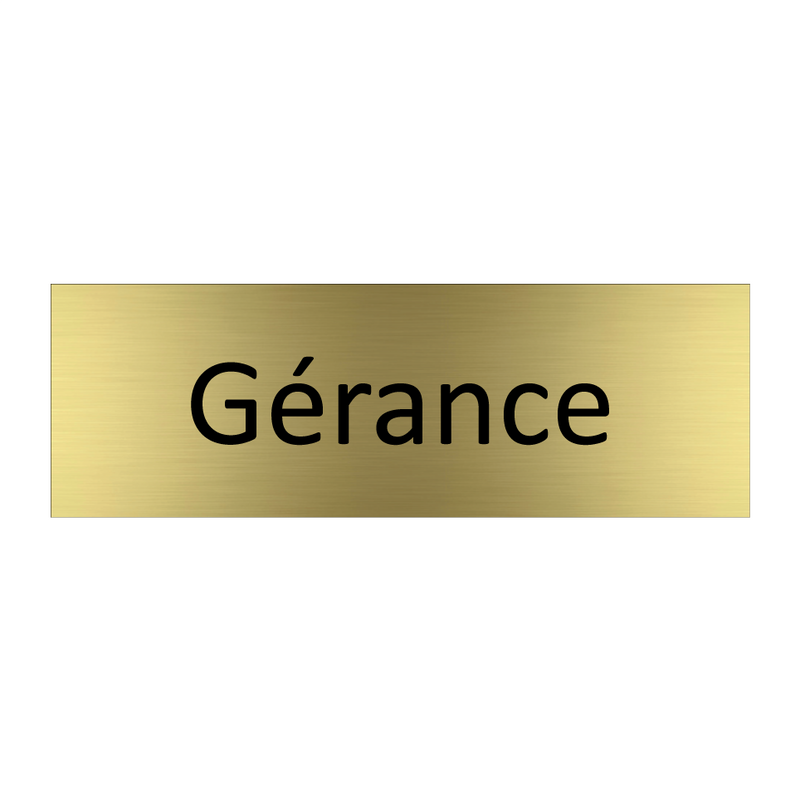 Gérance & Gérance & Gérance & Gérance & Gérance & Gérance