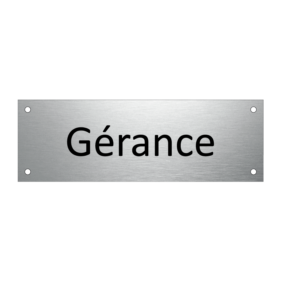 Gérance & Gérance & Gérance