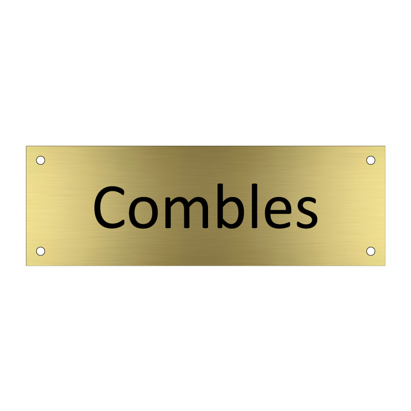 Combles & Combles & Combles