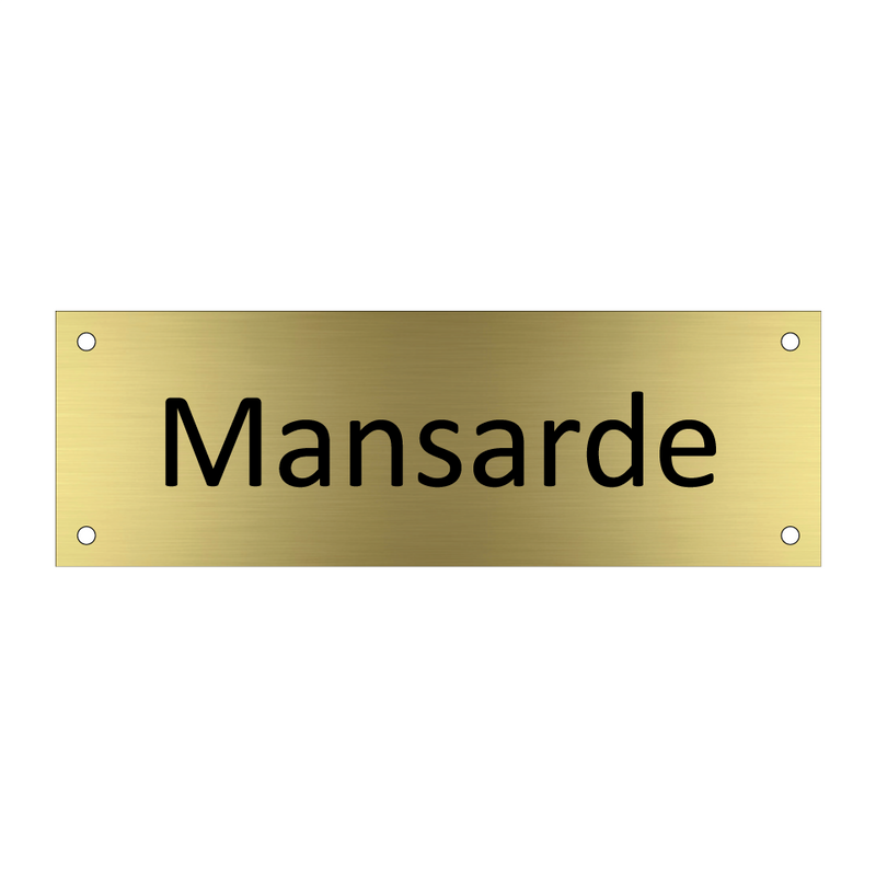 Mansarde & Mansarde & Mansarde