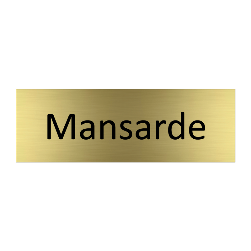 Mansarde & Mansarde & Mansarde & Mansarde & Mansarde & Mansarde