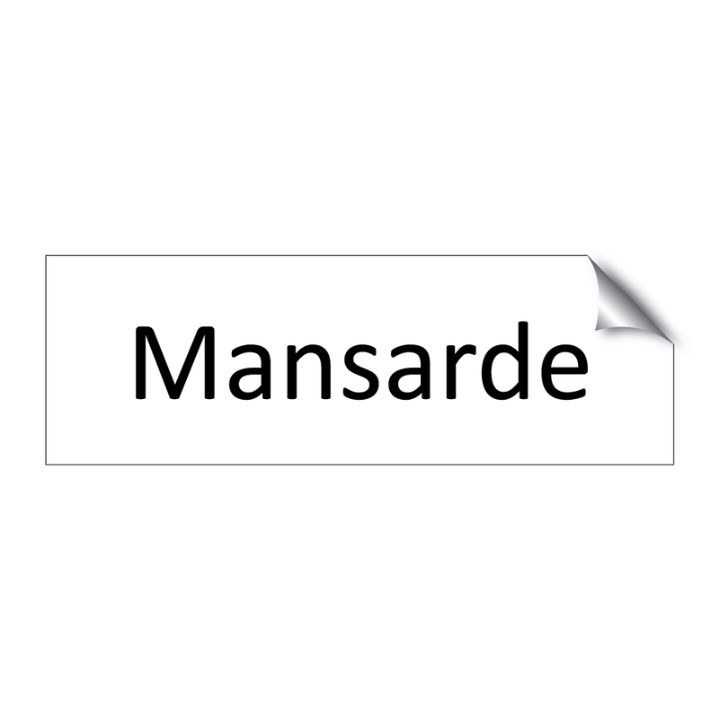 Mansarde & Mansarde & Mansarde