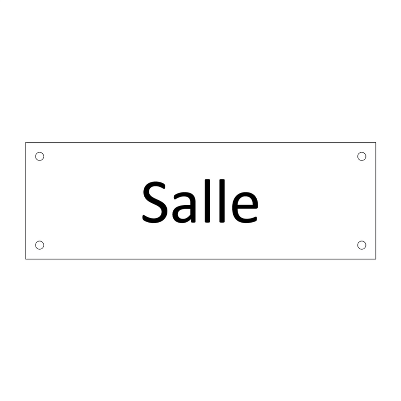 Salle & Salle & Salle