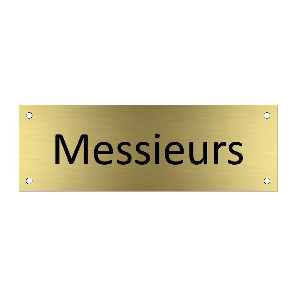 Messieurs & Messieurs & Messieurs