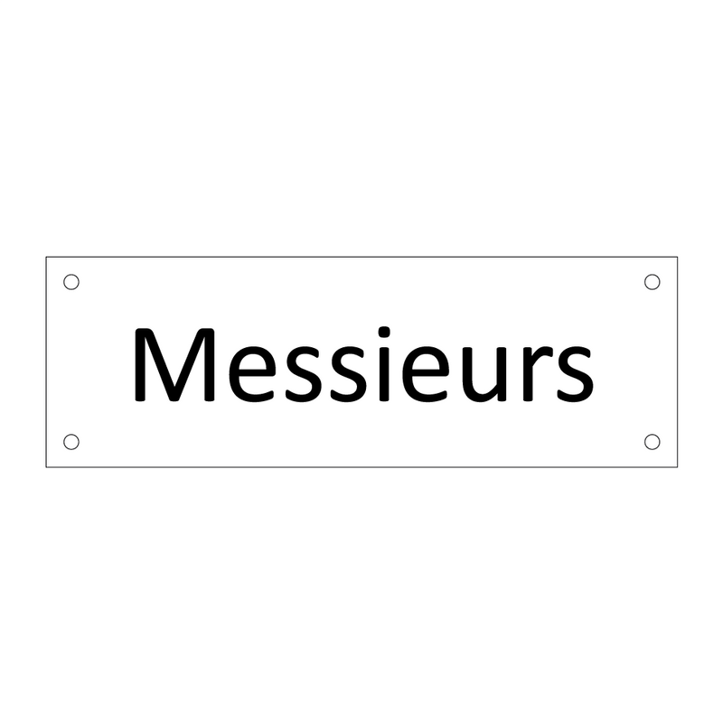 Messieurs & Messieurs & Messieurs