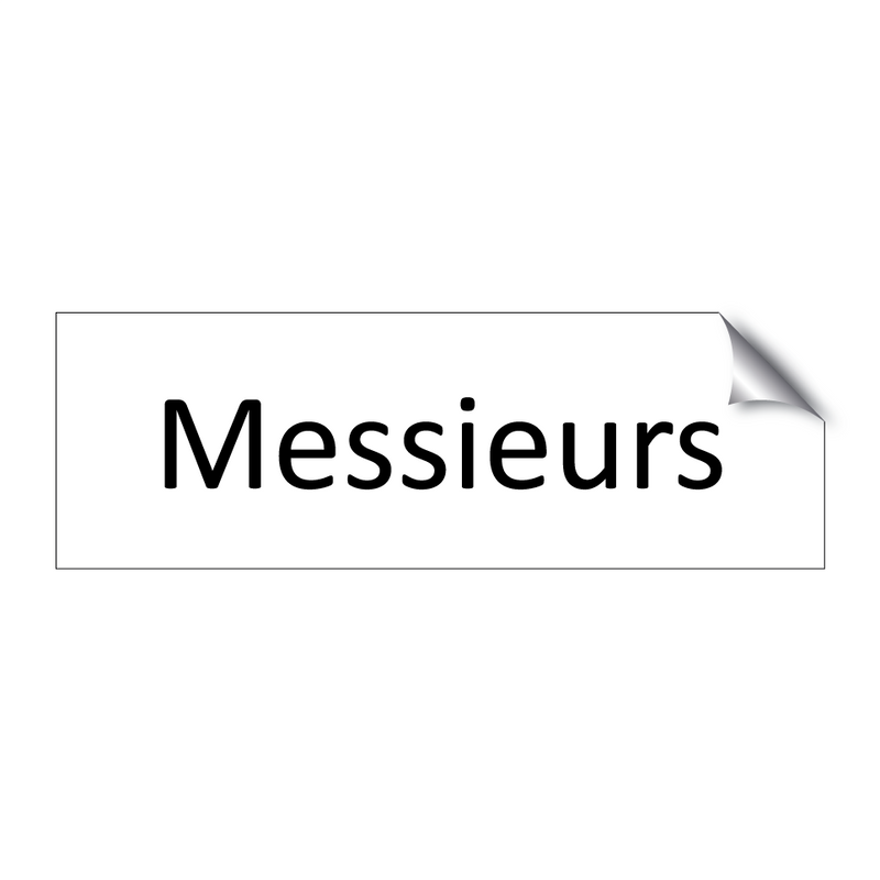 Messieurs & Messieurs & Messieurs