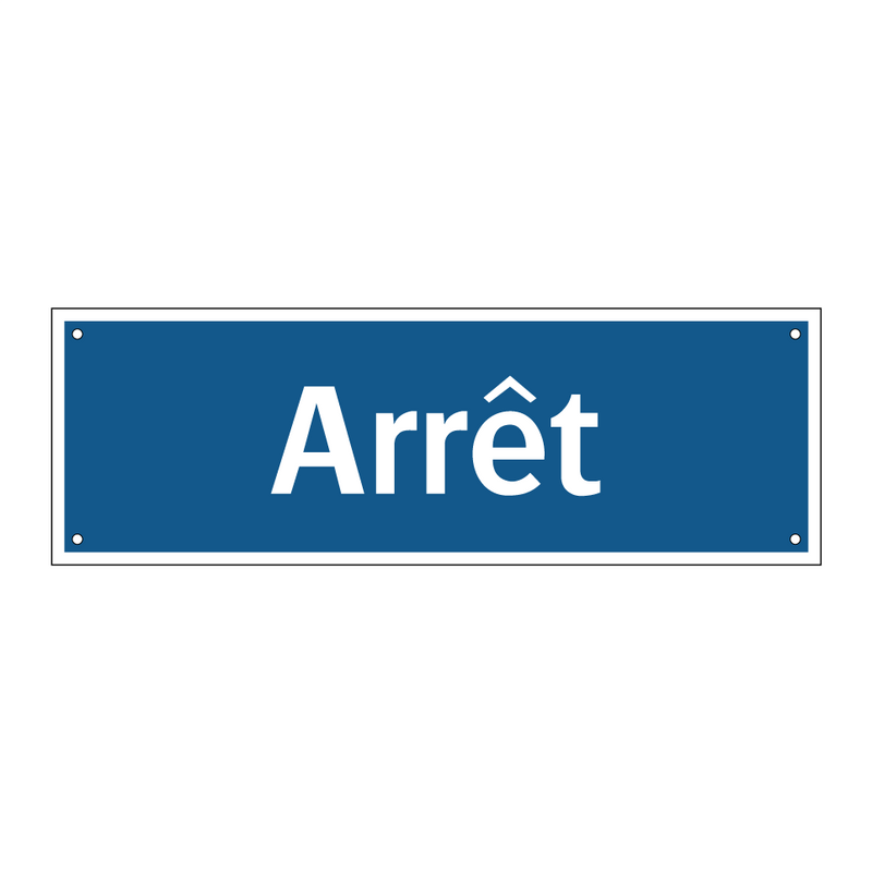 Arrêt