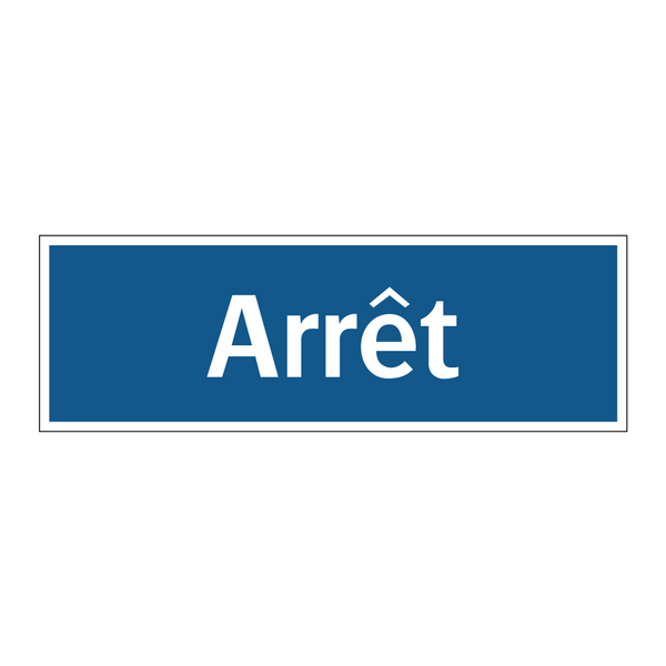Arrêt