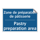 Zone de préparation de pâtisserie /.../ - Pastry preparation area