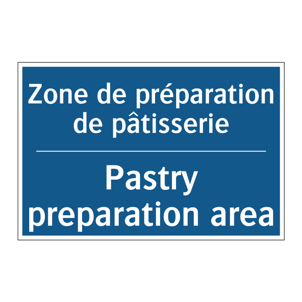 Zone de préparation de pâtisserie /.../ - Pastry preparation area