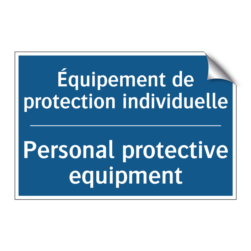 Équipement de protection individuelle /.../ - Personal protective equipment