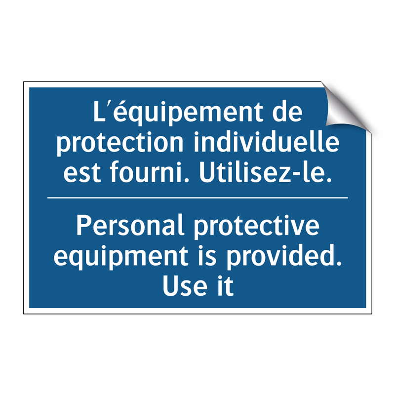 L'équipement de protection individuelle  /.../ - Personal protective equipment  /.../