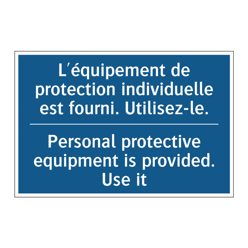 L'équipement de protection individuelle  /.../ - Personal protective equipment  /.../