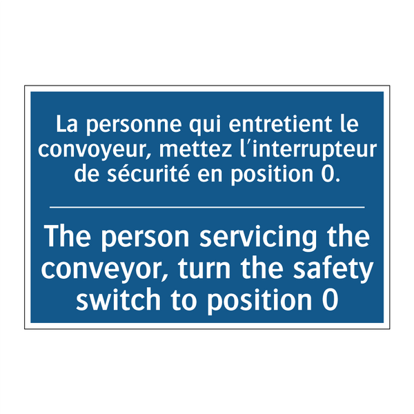 La personne qui entretient le  /.../ - The person servicing the conveyor,  /.../