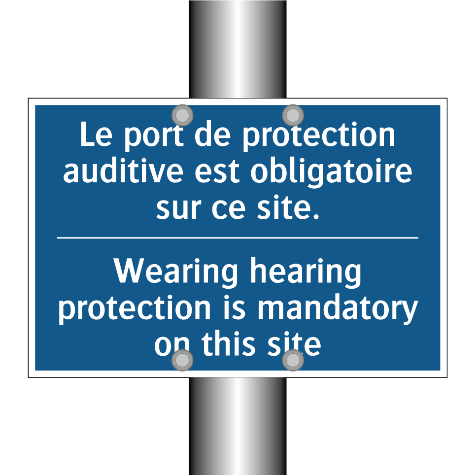 Le port de protection auditive  /.../ - Wearing hearing protection is  /.../