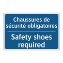 Chaussures de sécurité obligatoires /.../ - Safety shoes required
