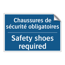 Chaussures de sécurité obligatoires /.../ - Safety shoes required