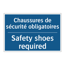 Chaussures de sécurité obligatoires /.../ - Safety shoes required