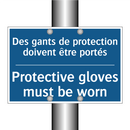 Des gants de protection doivent  /.../ - Protective gloves must be worn