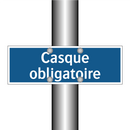 Casque obligatoire