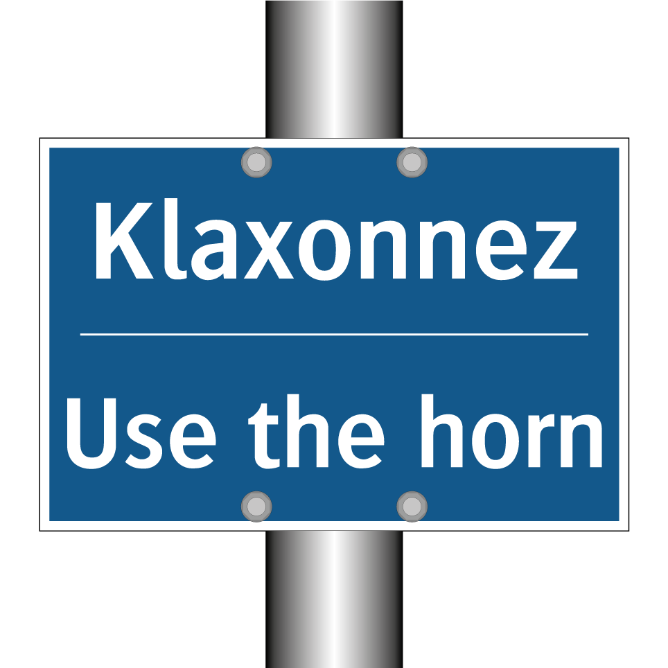 Klaxonnez - Use the horn
