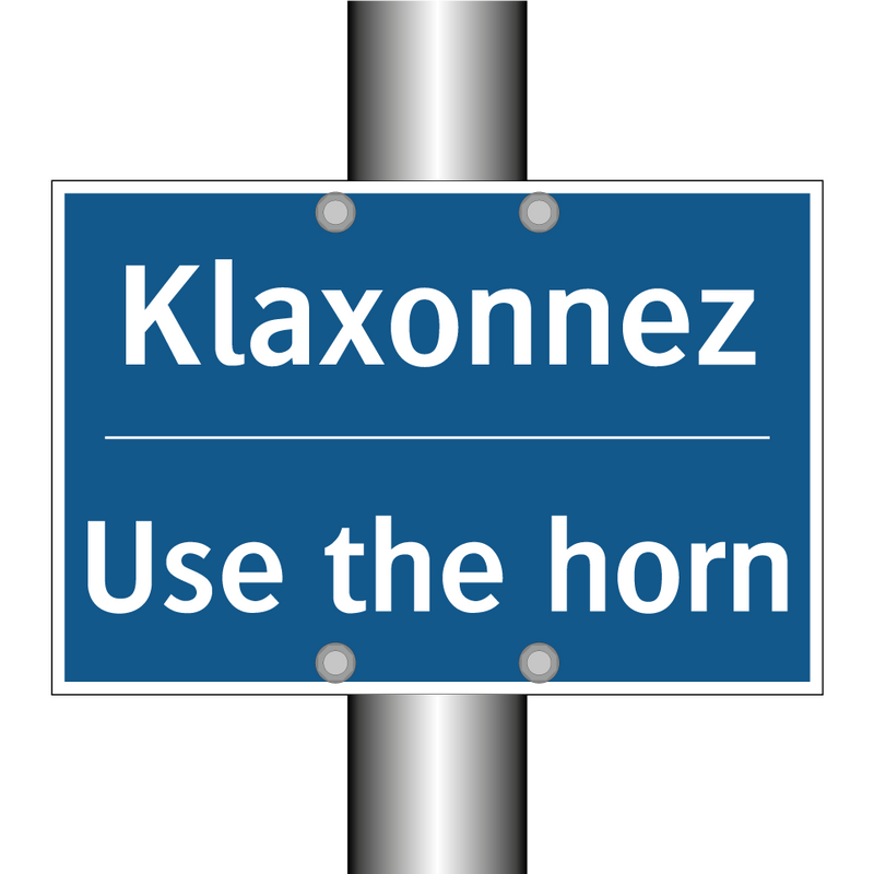 Klaxonnez - Use the horn