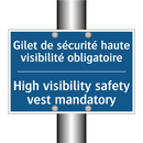 Gilet de sécurité haute visibilité  /.../ - High visibility safety vest mandatory /.../