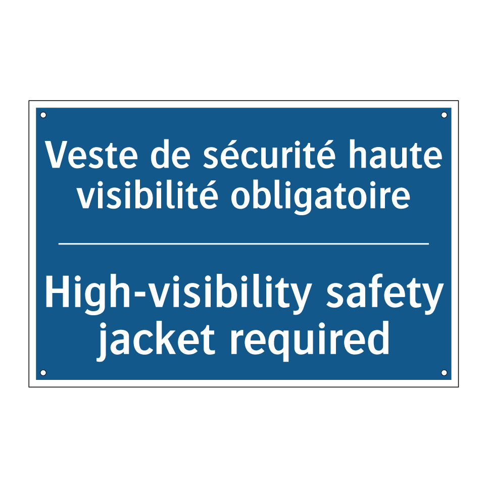 Veste de sécurité haute visibilité  /.../ - High-visibility safety jacket  /.../