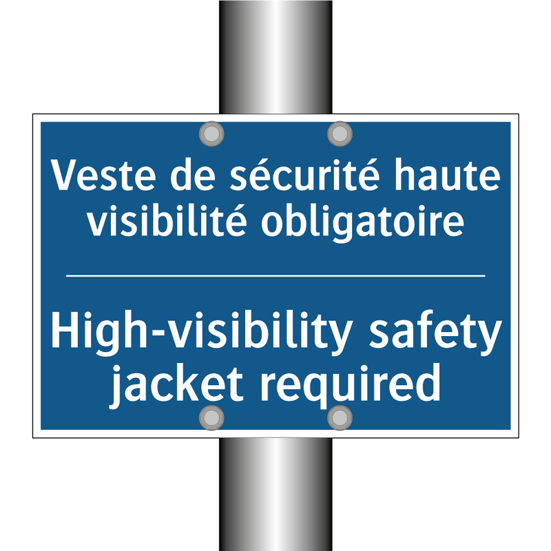 Veste de sécurité haute visibilité  /.../ - High-visibility safety jacket  /.../