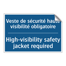 Veste de sécurité haute visibilité  /.../ - High-visibility safety jacket  /.../