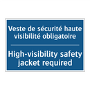 Veste de sécurité haute visibilité  /.../ - High-visibility safety jacket  /.../