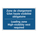 Zone de chargement Gilet haute  /.../ - Loading zone High-visibility vest  /.../