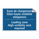 Zone de chargement Gilet haute  /.../ - Loading zone High-visibility vest  /.../