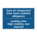 Zone de chargement Gilet haute  /.../ - Loading zone High-visibility vest  /.../
