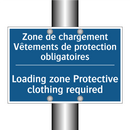 Zone de chargement Vêtements de  /.../ - Loading zone Protective clothing  /.../