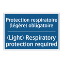 Protection respiratoire (légère)  /.../ - (Light) Respiratory protection  /.../