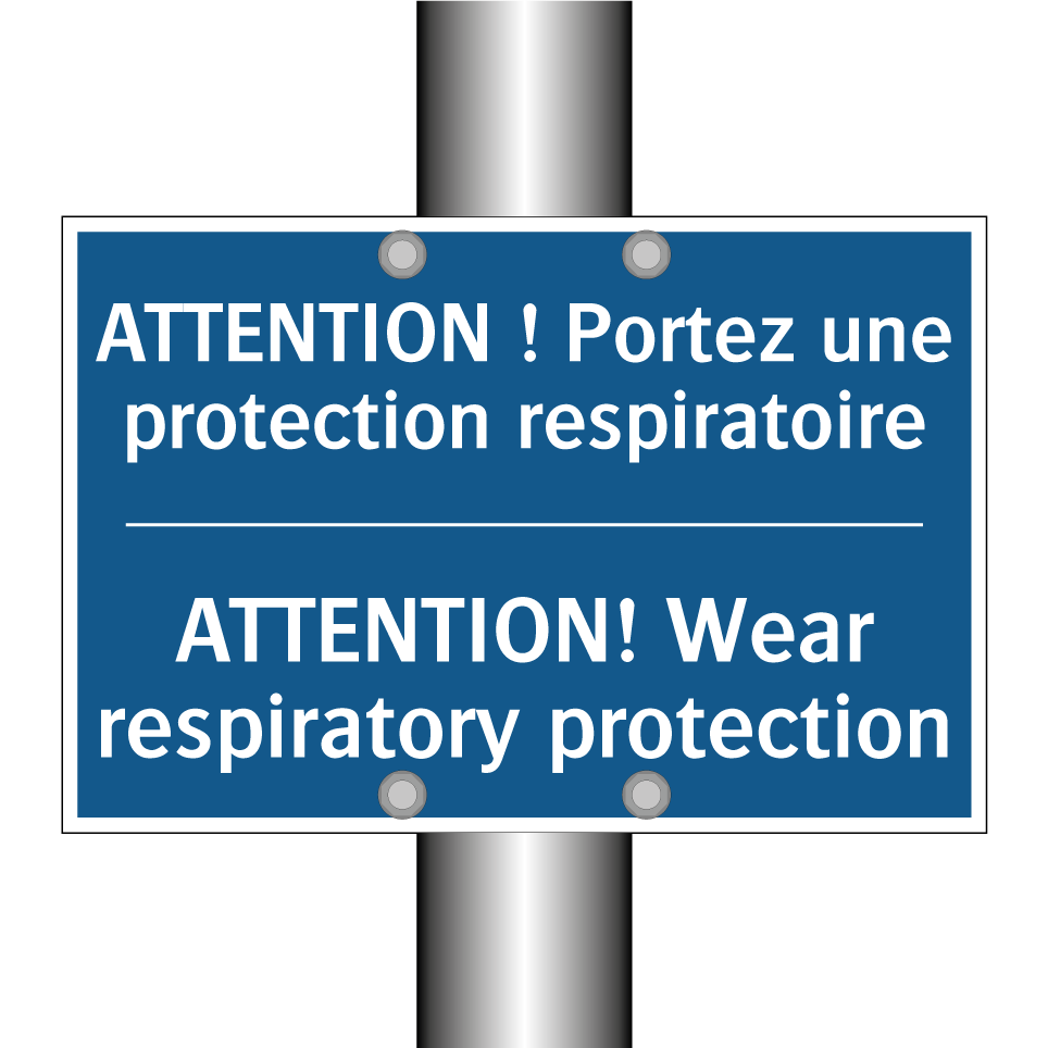 ATTENTION ! Portez une protection  /.../ - ATTENTION! Wear respiratory protection /.../