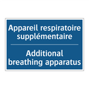 Appareil respiratoire supplémentaire /.../ - Additional breathing apparatus