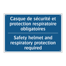Casque de sécurité et protection  /.../ - Safety helmet and respiratory  /.../