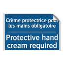 Crème protectrice pour les mains  /.../ - Protective hand cream required