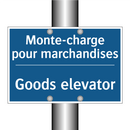 Monte-charge pour marchandises - Goods elevator