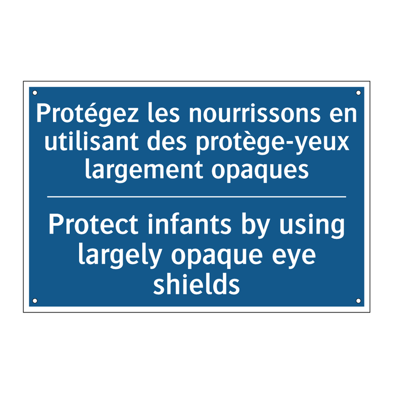 Protégez les nourrissons en utilisant  /.../ - Protect infants by using largely  /.../