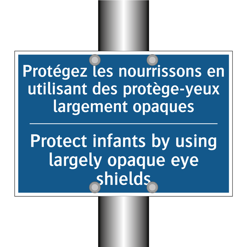 Protégez les nourrissons en utilisant  /.../ - Protect infants by using largely  /.../