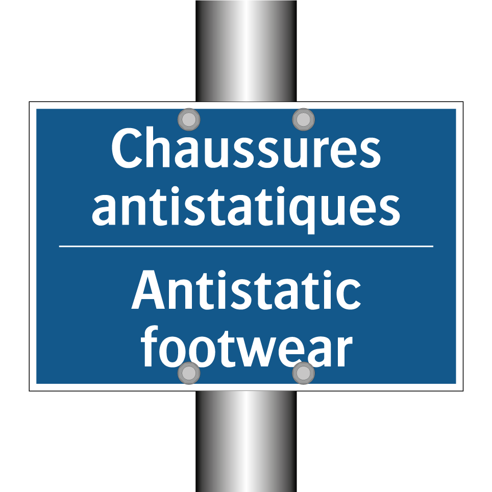 Chaussures antistatiques - Antistatic footwear